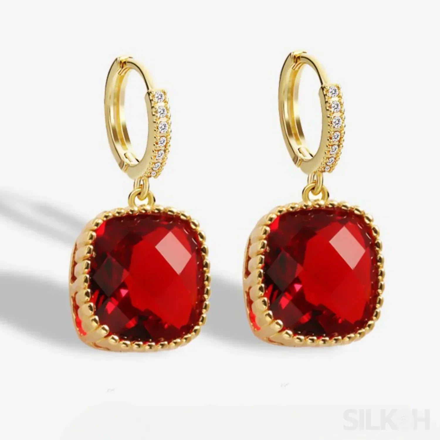 18K Gold Plated Sterling Silver Bridal Jewelry Set Ada