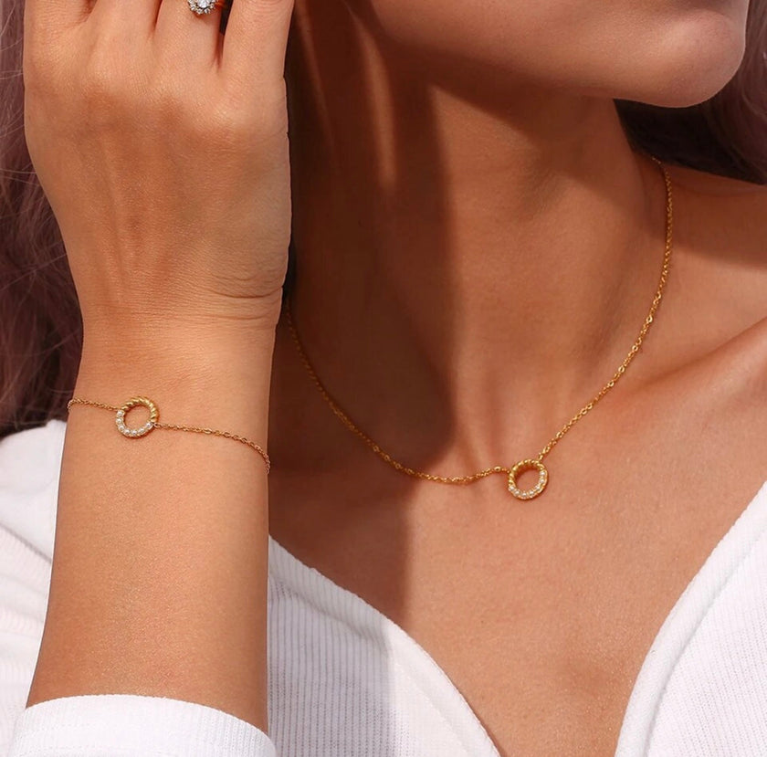 Half moon bracelet