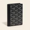 Honoré Chevron Card Wallet - Black