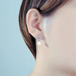 Freshwater Sterling Silver Pearl Stud Earrings Adeline