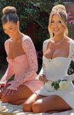 Twilight Temptation Mini Dress- Ivory