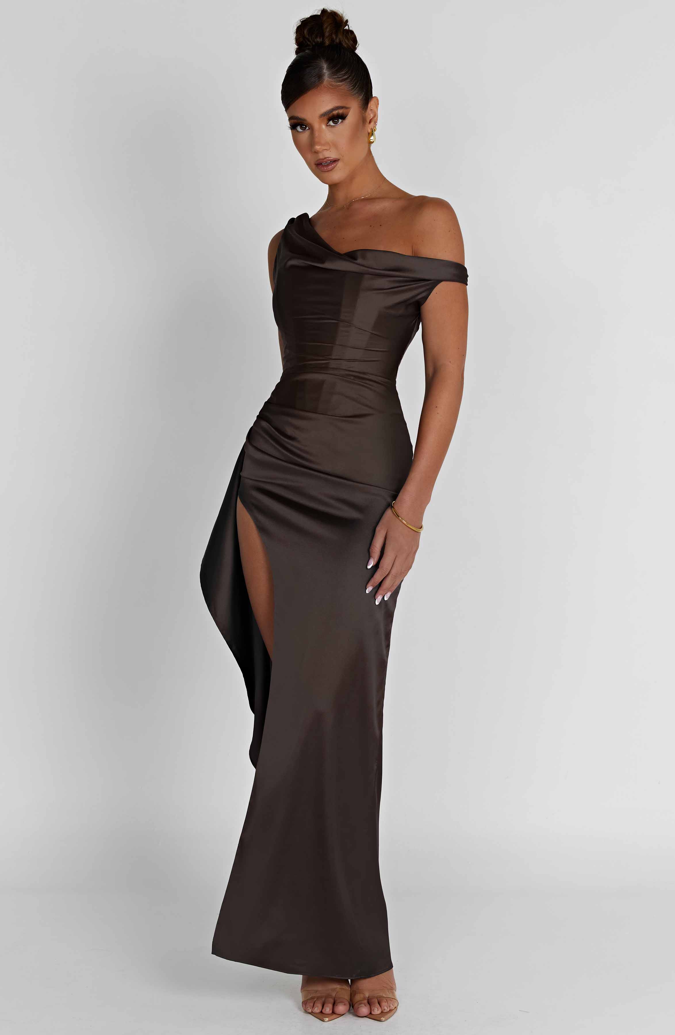 Juliette Maxi Dress - Charcoal