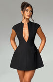 Luna Mini Dress - Black