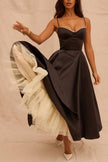 Madeline Midi Dress - Black
