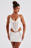 Sunlit Top - White
