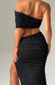 Elsa Midi Skirt - Black